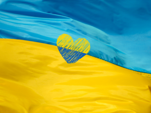 Ukrainsk flagg