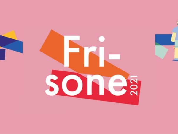 Rosaa headerbilde med "Fri-Sone" på