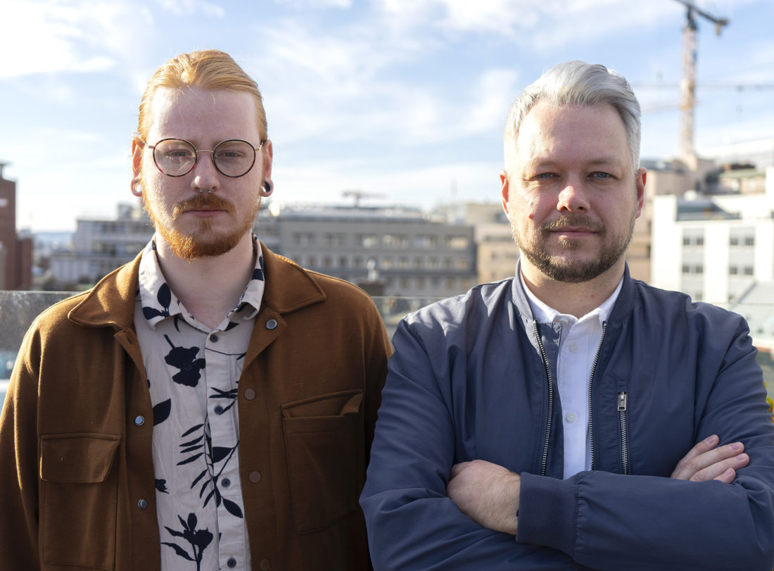 Portrett Inge Gjestvang og Odd Thomassen