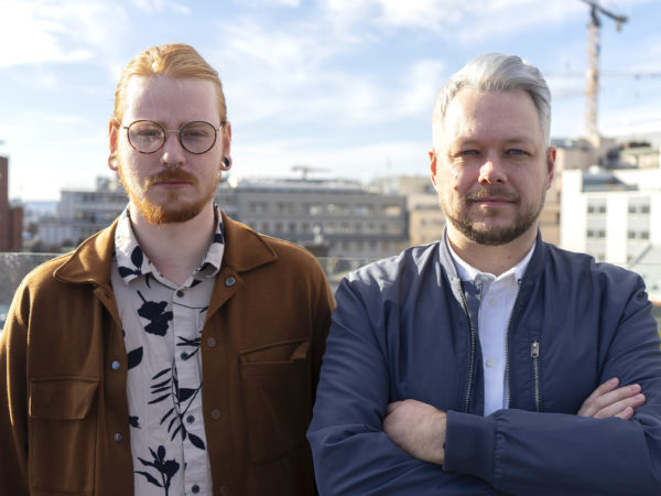 Portrett Inge Gjestvang og Odd Thomassen