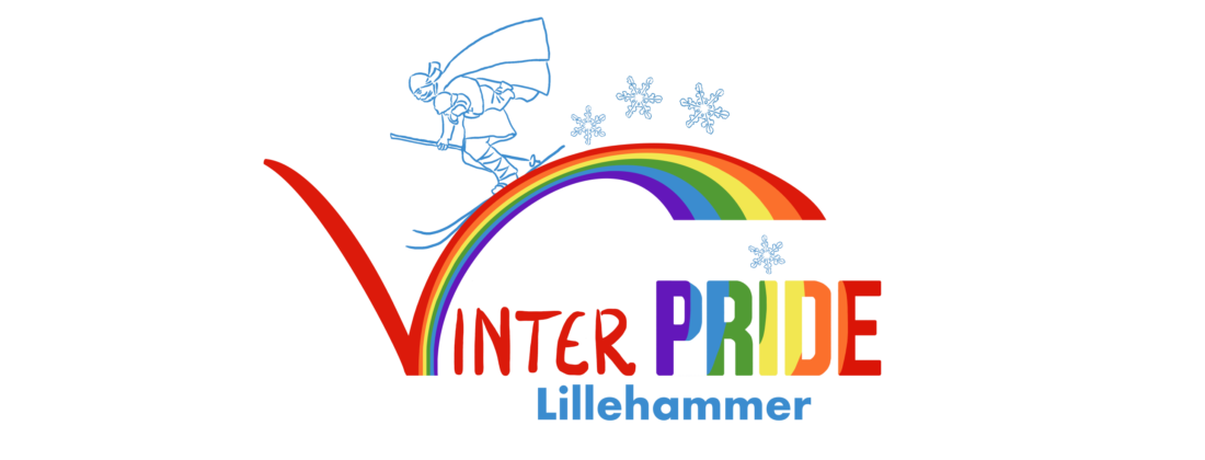 Vinterpride Lillehammer logo, design: Hildegunn Hodne